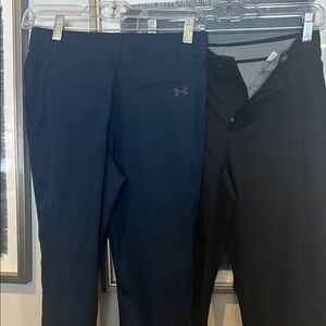 Under Armour Boys Chinos in Navy and Black